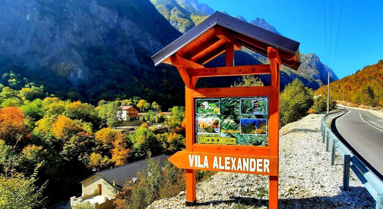 Vila Alexander B&B Valbone Exterior foto